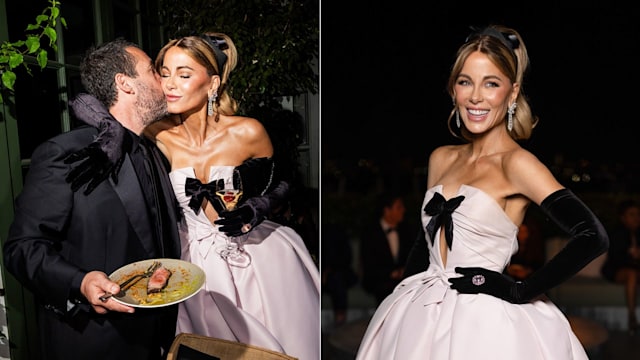 Kate Beckinsale is a modern Cinderella at the Golden Globes 2025