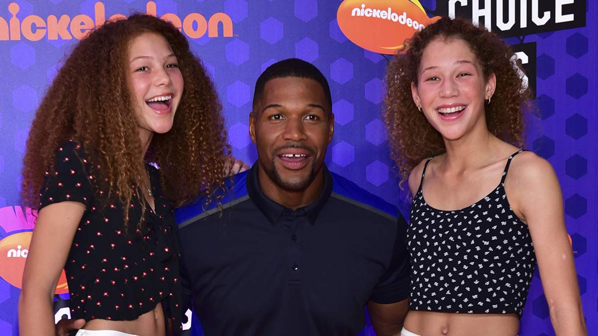 Gmas Michael Strahan Shares Rare Video Of Twin Daughter Isabella And She Looks So Grown Up 