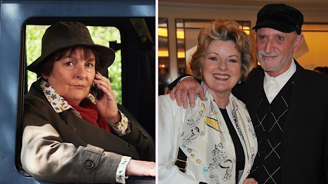 Brenda Blethyn in Vera and Brenda with Michael Mayhew in split image