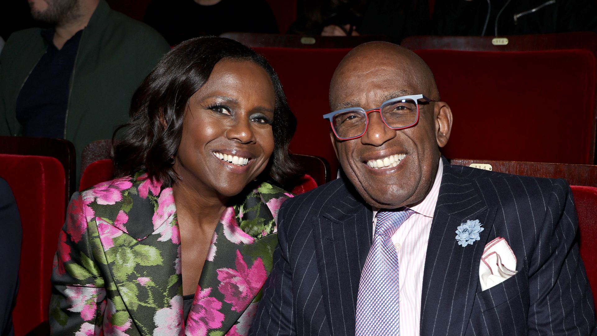 Deborah Roberts and Al Roker attend the 2023 Good+Foundation âA Very Good+ Night of Comedyâ Benefit at Carnegie Hall on October 18, 2023 in New York City.