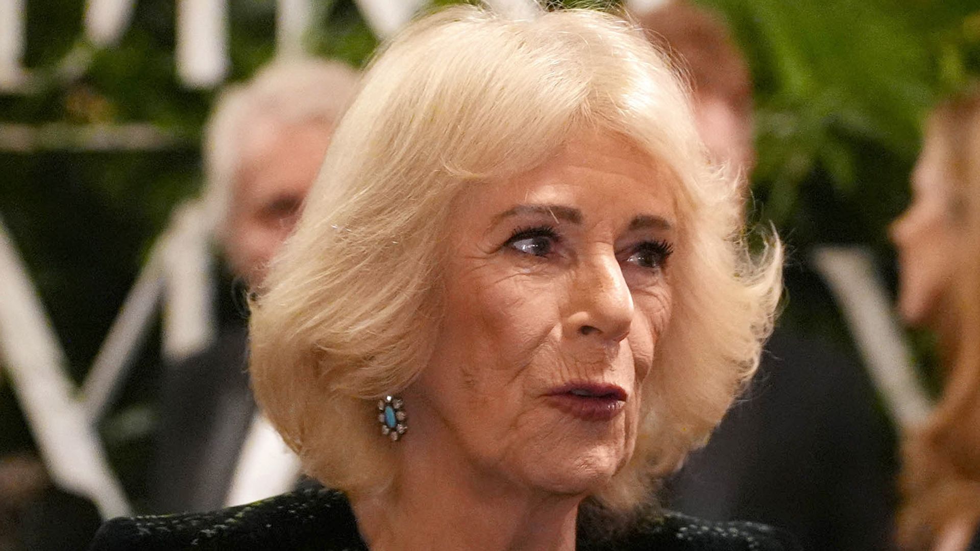 Queen Camilla was the image of classical royal elegance on Wednesday, 28 January, when she appeared alongside her husband, King Charles, to support him at the premiere for his new documentary in partnership with Prime Video: Finding Harmony: A King's Vision. 

Beaming as she stood by her husband and greeted guests at the Windsor Castle reception, the 78-year-old looked truly radiant in one of her most opulent-looking gowns to date. Scroll down to see the best pictures of Queen Camilla at the premiere of King Charles' new documentary here…