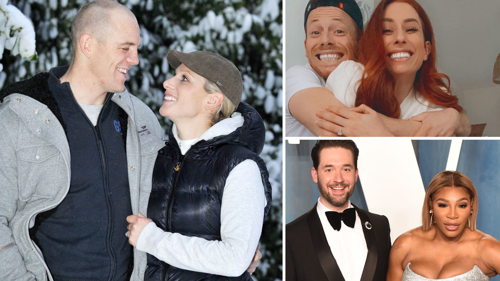 Zara Tindall, Stacey Solomon, Serena Williams and more who got engaged over Christmas