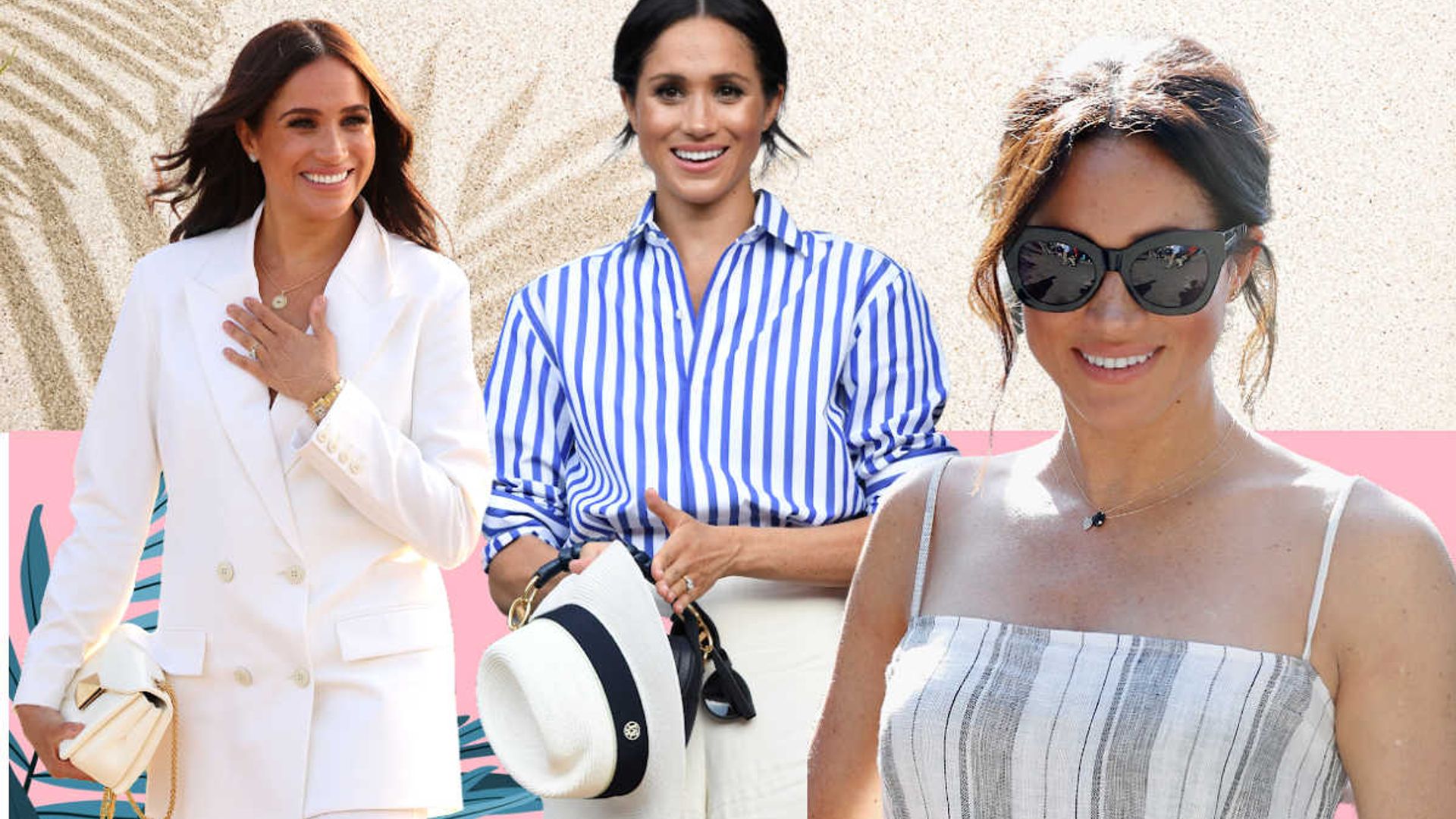meghan markle summer style staples key pieces in her wardrobe