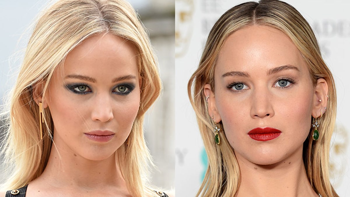 frimærke Van Långiver Jennifer Lawrence shows stunning makeup looks on red carpet | HELLO!