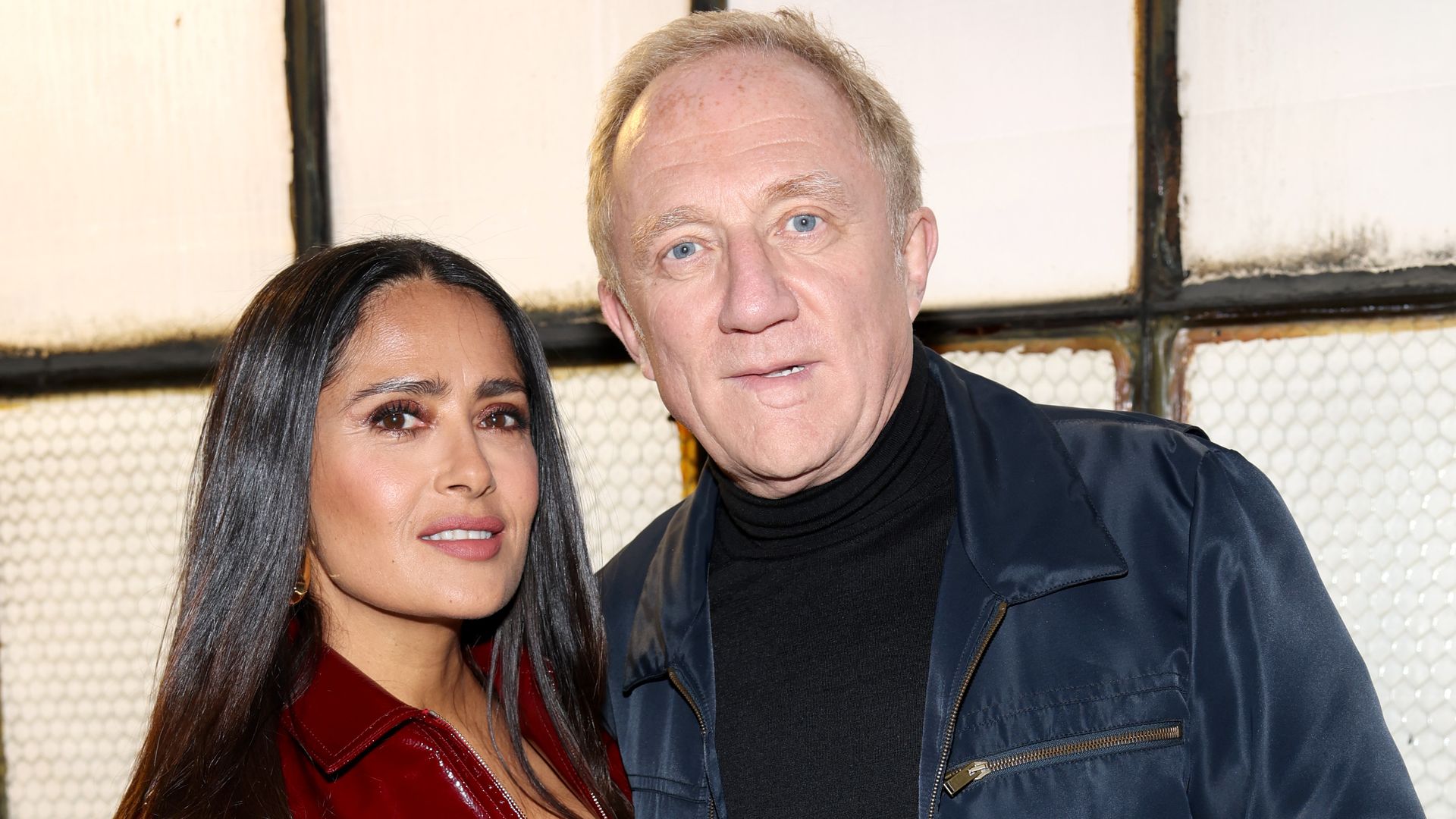 Salma Hayek, 57, wows in curve-hugging skirt for surprise date with billionaire husband