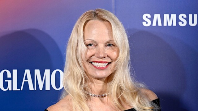 Pamela Anderson attends the Glamour Women of The Year Awards 2024 at Raffles on October 01, 2024 in London, England. 