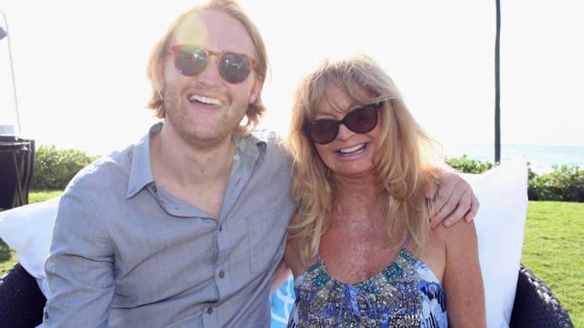 Goldie Hawn's blonde haired grandchildren steal the show in brand new family photo