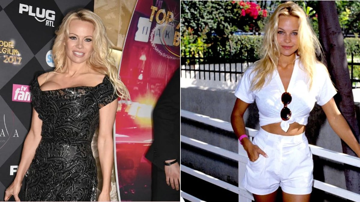 Pamela Anderson’s changing looks over the years as she turns 57