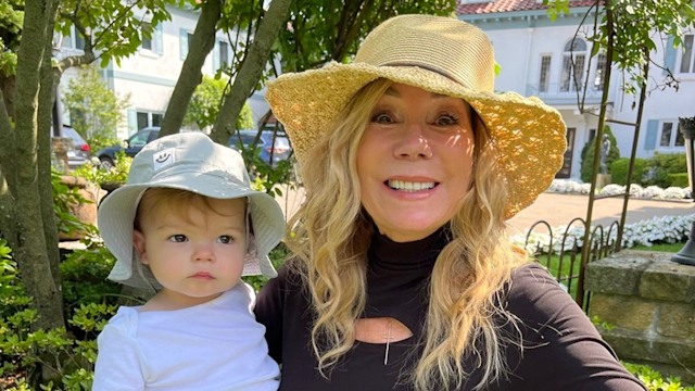 Kathie Lee Gifford and her grandson