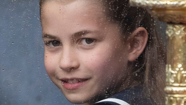 Princess Charlotte of Wales during Trooping the Colour on June 15, 2024 in London, England. 