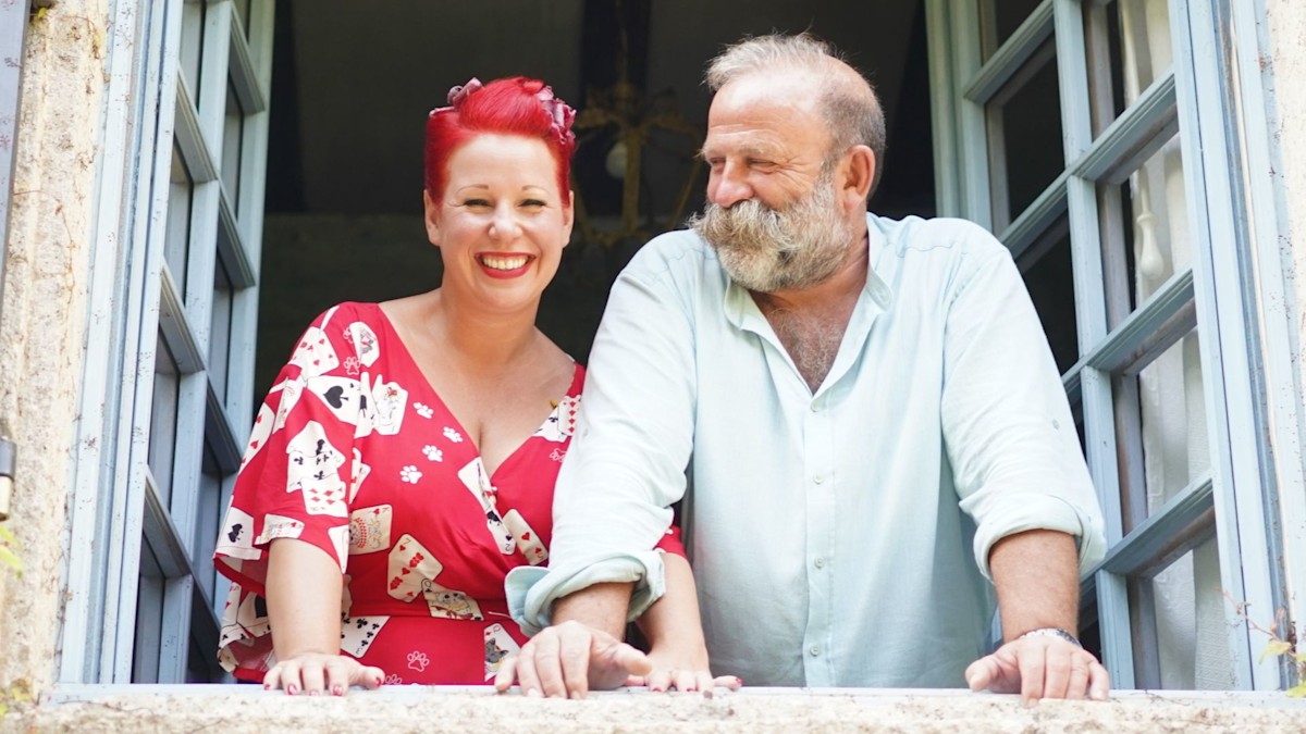 Dick and Angel Strawbridge's allotment we never see at 'forever home'