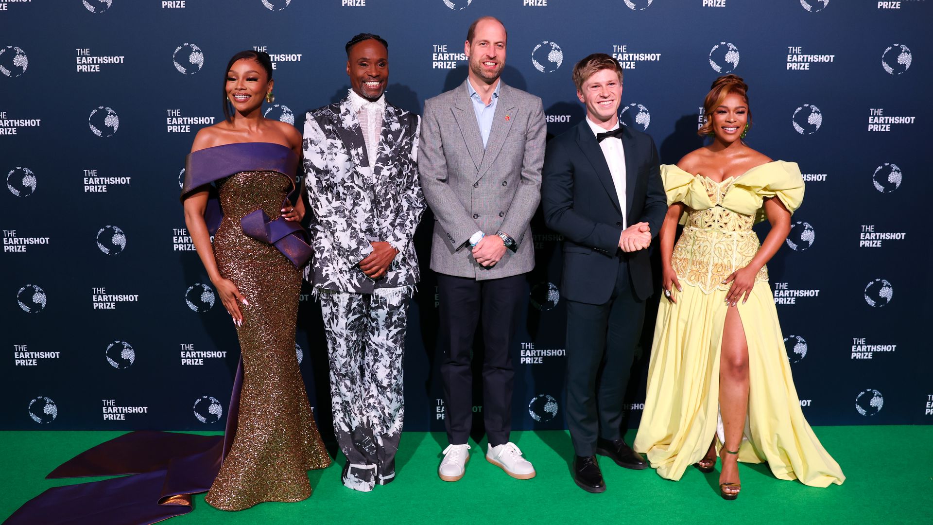 Prince William joined by Heidi Klum, Robert Irwin and more stars at the Earthshot Prize Awards - best photos