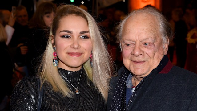 Sir David Jason with his daughter Sophie Mae attends Cirque du Soleil's "LUZIA" at Royal Albert Hall on January 15, 2020 in London, England