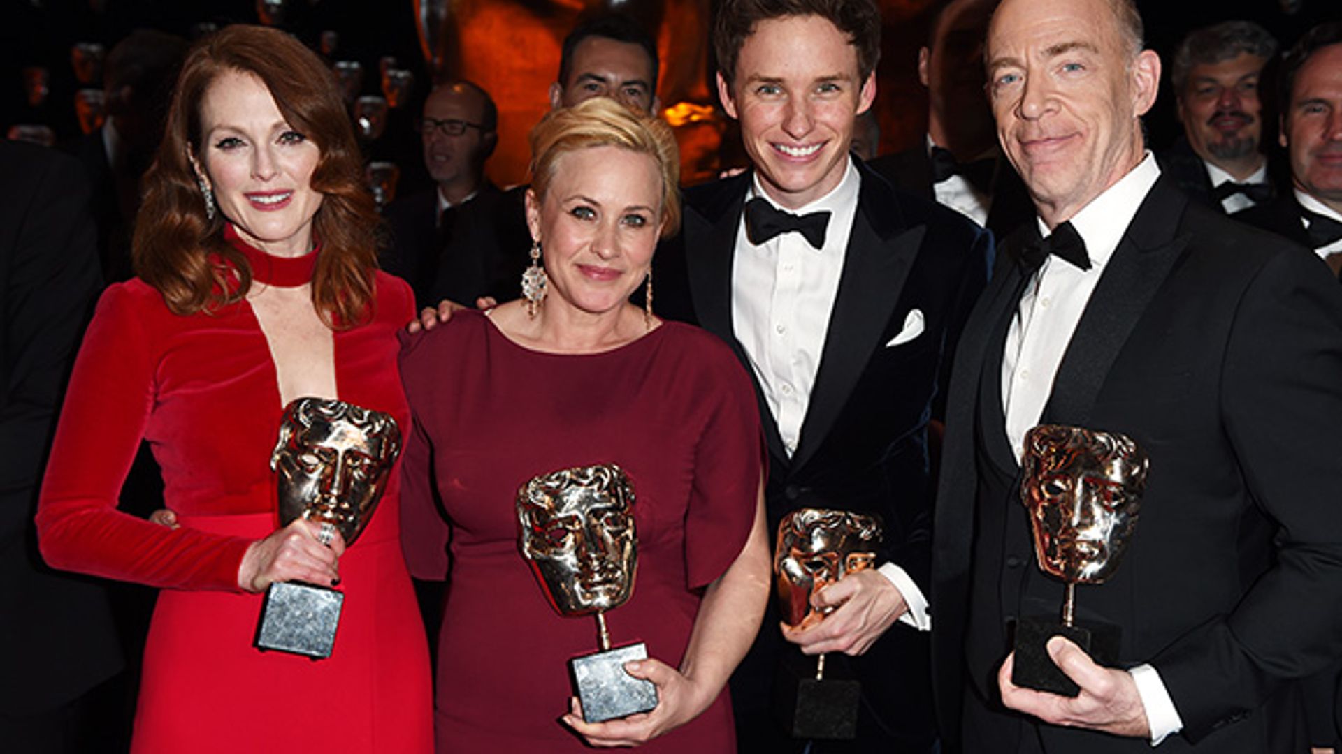 BAFTAs 2015: The Theory of Everything wins big at the UK's top cine awards