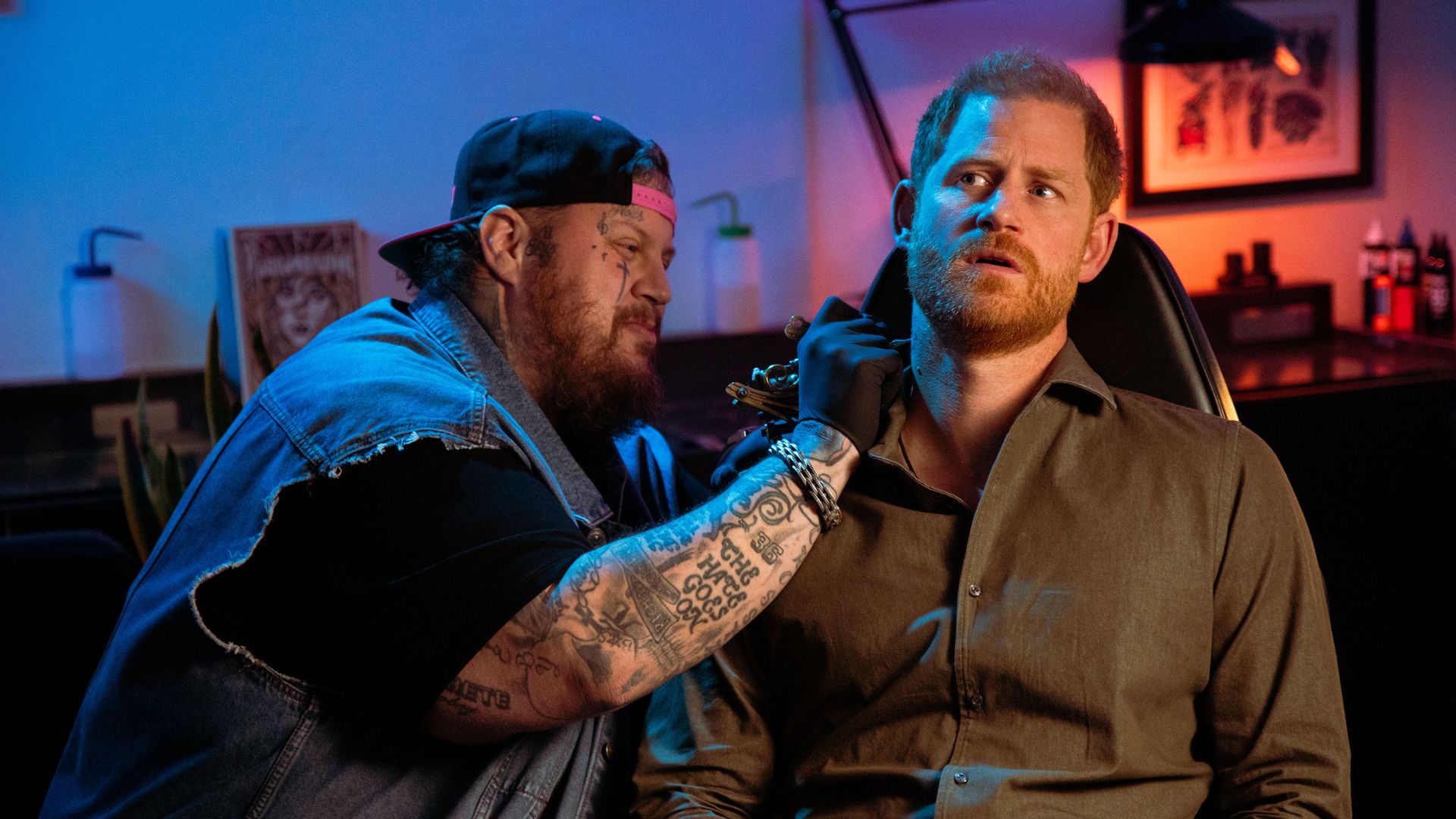 Prince Harry finally reveals ‘tattoo’ after being pictured in parlour during New York trip