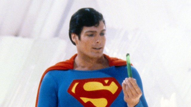 Christopher Reeve as Superman in 1978