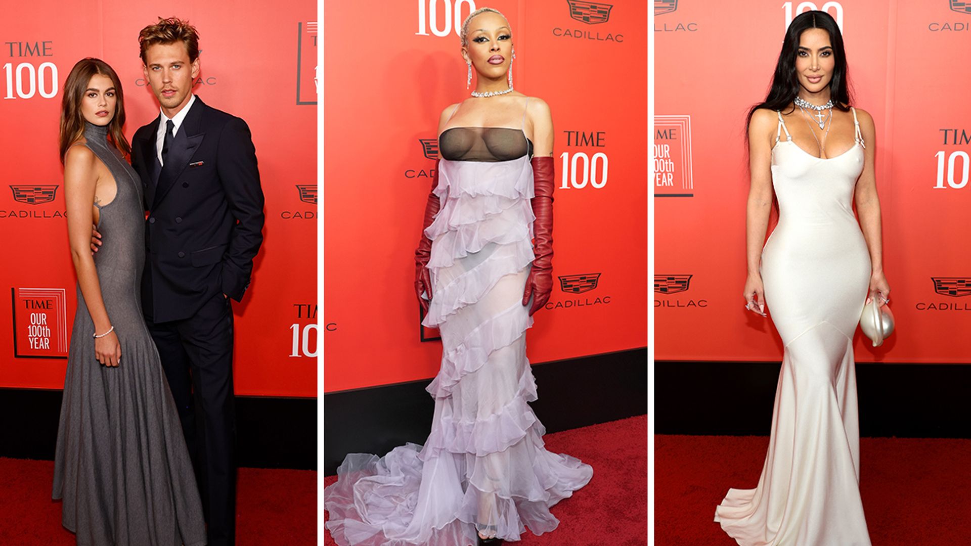 Kaia Gerber and Austin Butler, Doja Cat and Kim Kardashian at the Time100 Gala 
