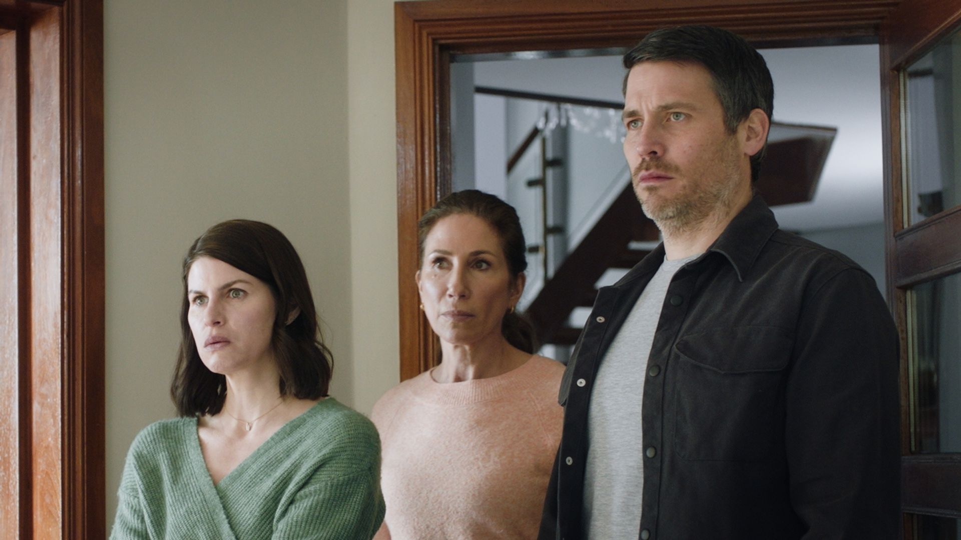 Jemima Rooper, Gaynor Faye and Robert James-Collier in The Inheritance