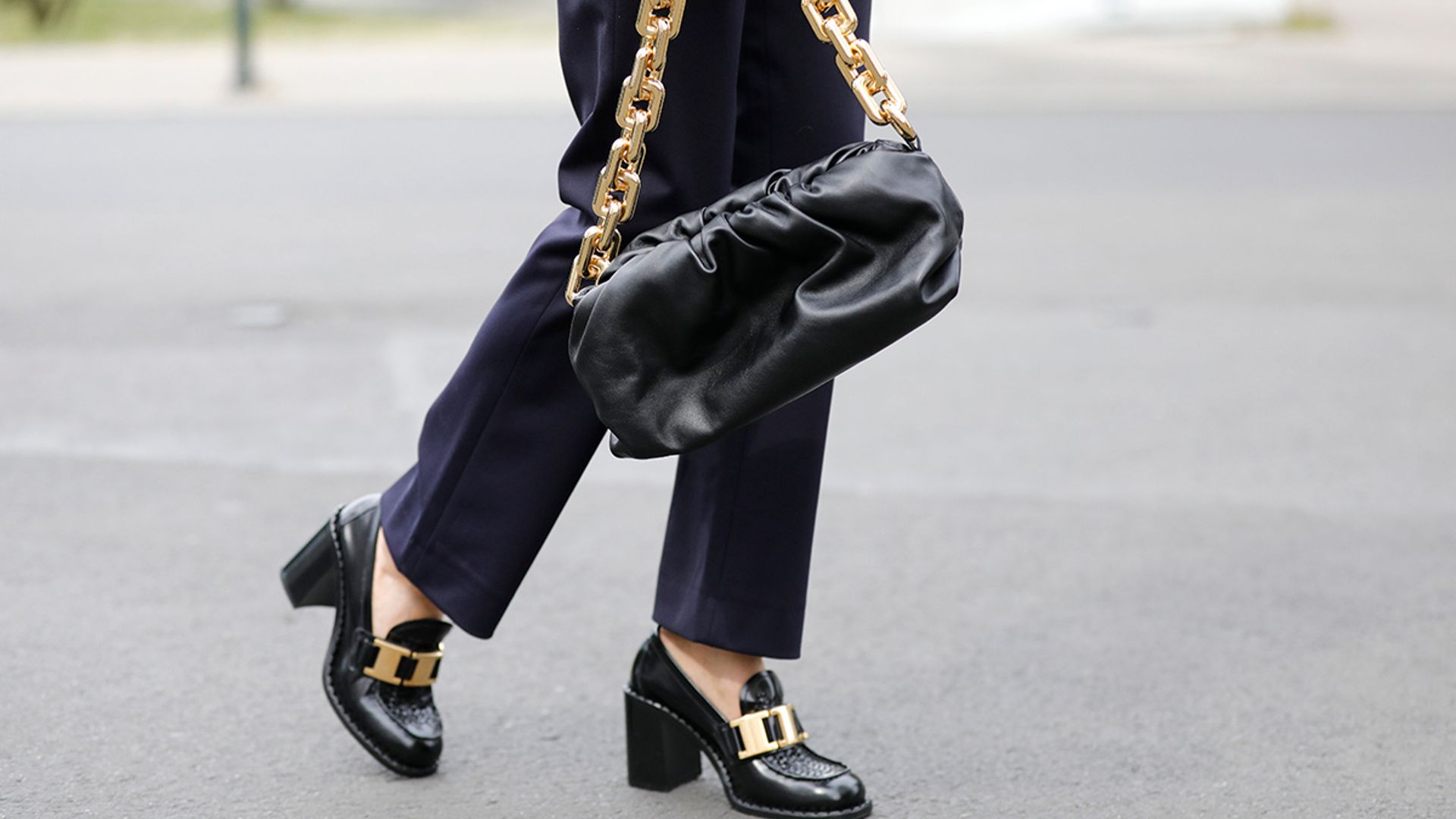 Block-heeled Loafers - Black - Ladies | H&M US