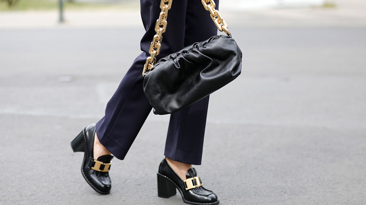 Heeled loafers: 11 killer outfit ideas to help you style the 90s ...