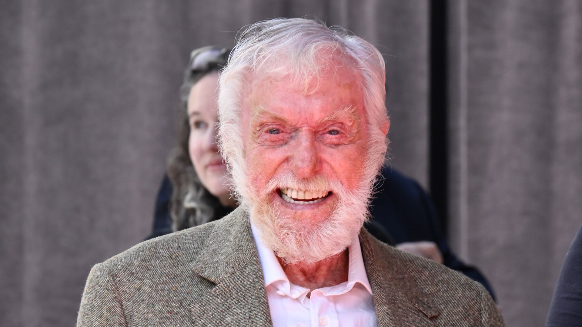 Dick Van Dyke at the Carol Burnett Hand and Footprint in Cement Ceremony held at the TCL Chinese Theatre on June 20, 2024 in Hollywood, California.