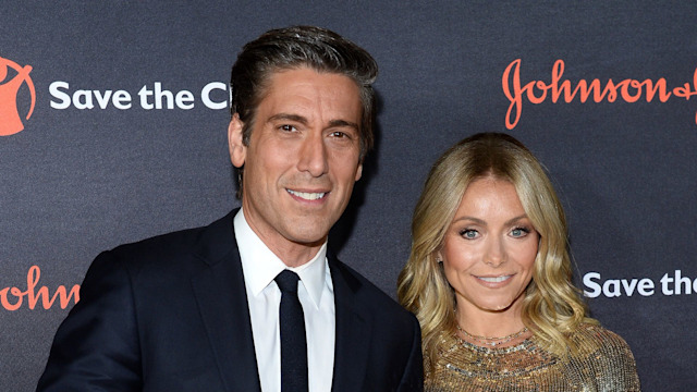 David Muir and Kelly Ripa attend the 6th Annual Save the Children Illumination Gala at the American Museum of Natural History on November 14, 2018 in New York City.