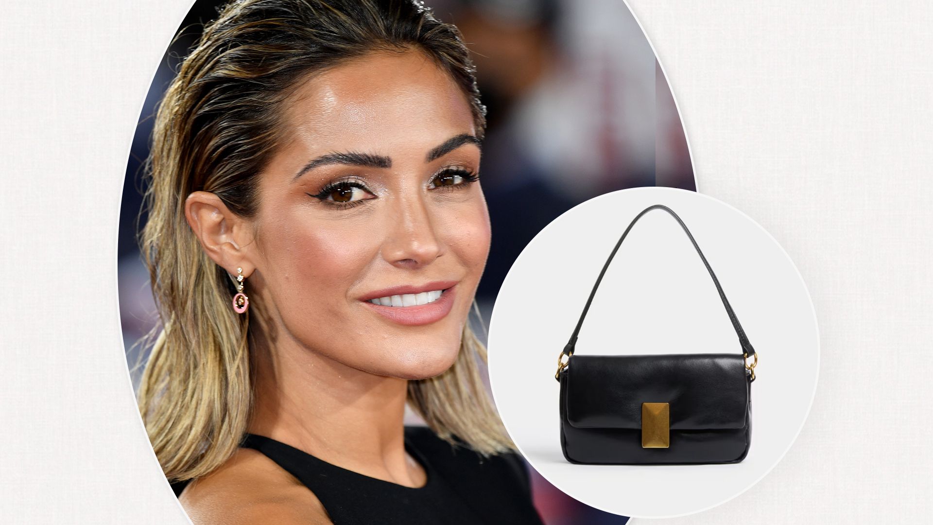 Frankie Bridge has found a chic M&S lookalike for the Coach Tabby bag – and its just £35