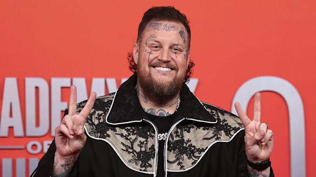 jelly roll on acm awards red carpet