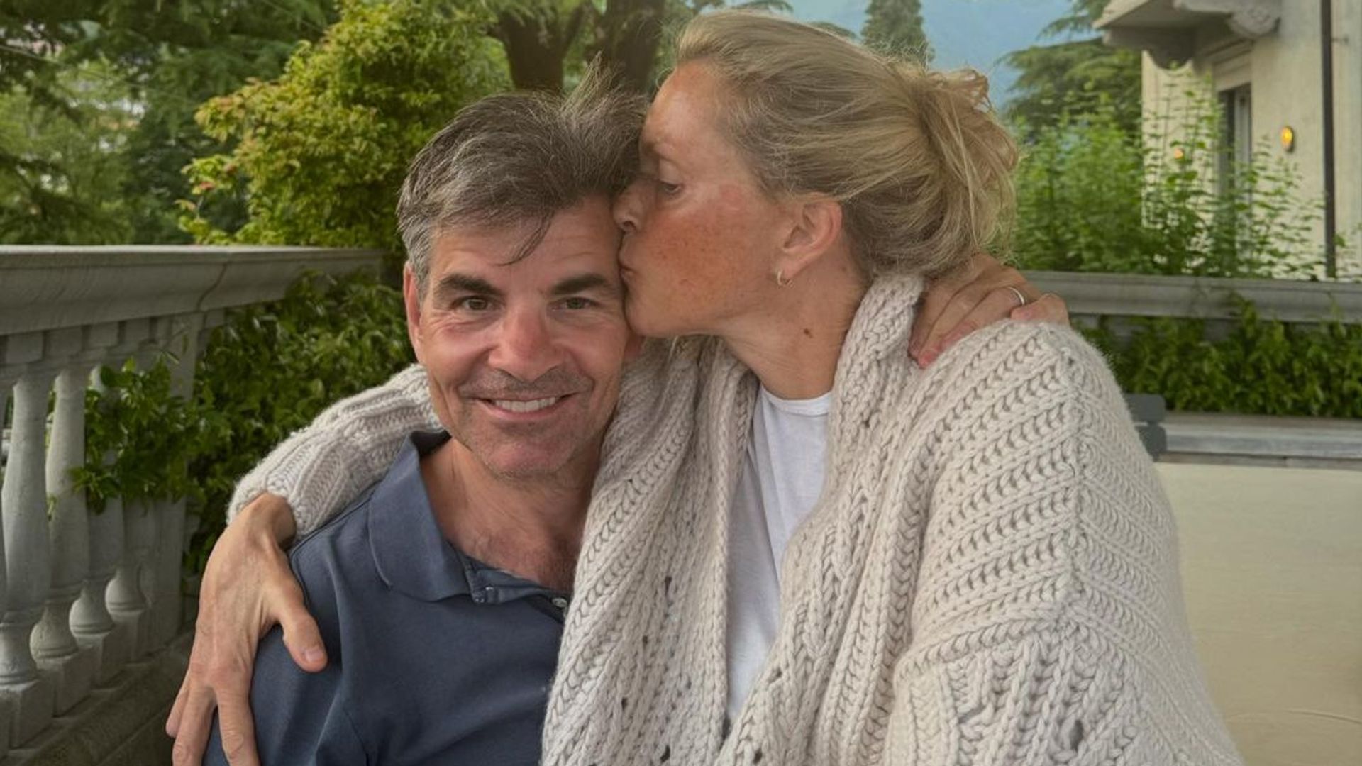 George Stephanopoulos and Ali Wentworth are currently in Europe 