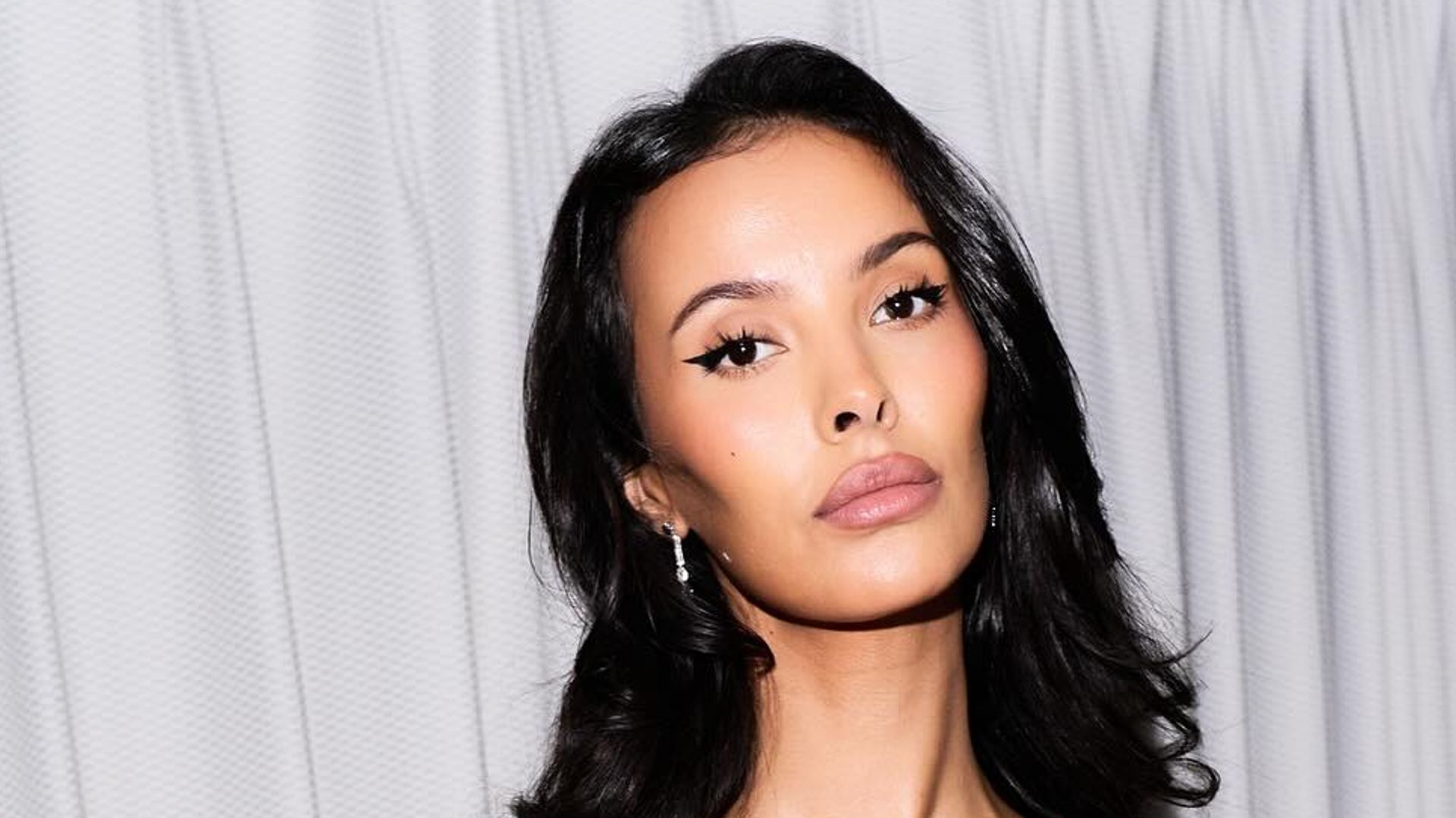 Maya Jama's tiny gold sparkly mini dress is New Year's Eve-approved