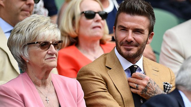 david beckham mother sandra