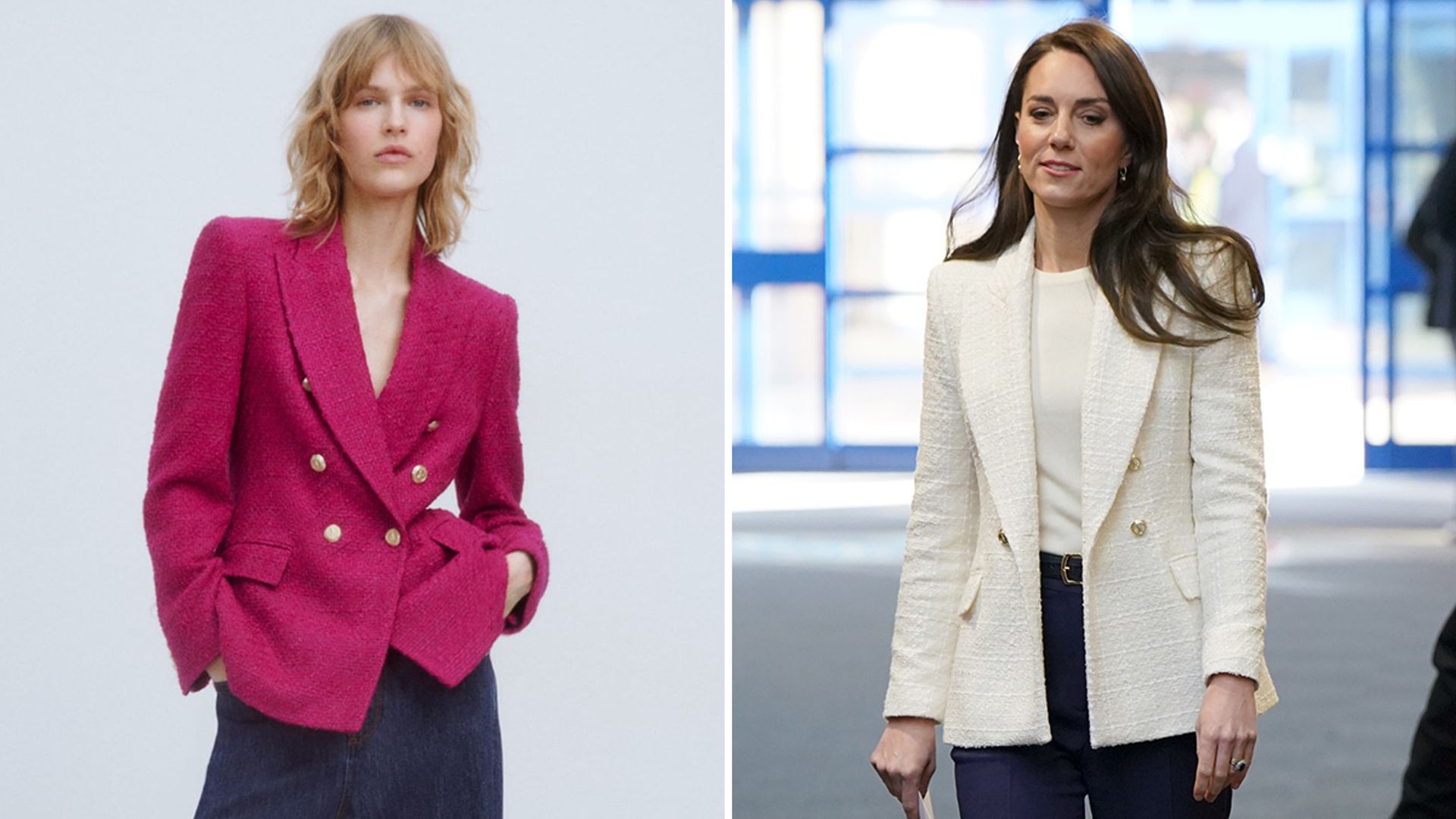 Kate Middleton's chic £70 Zara blazer is available in two other