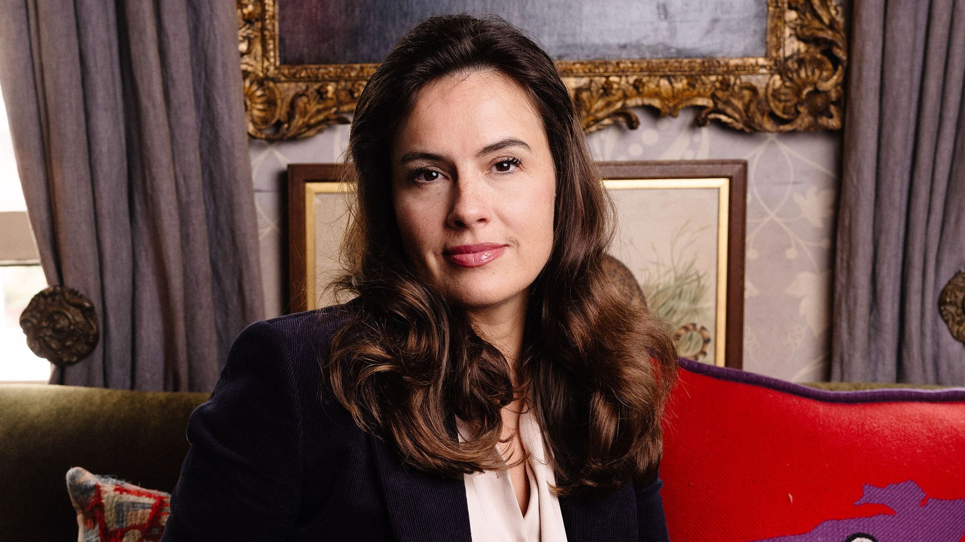 Sophie Winkelman aka Lady Frederick Windsor posing for photoshoot 