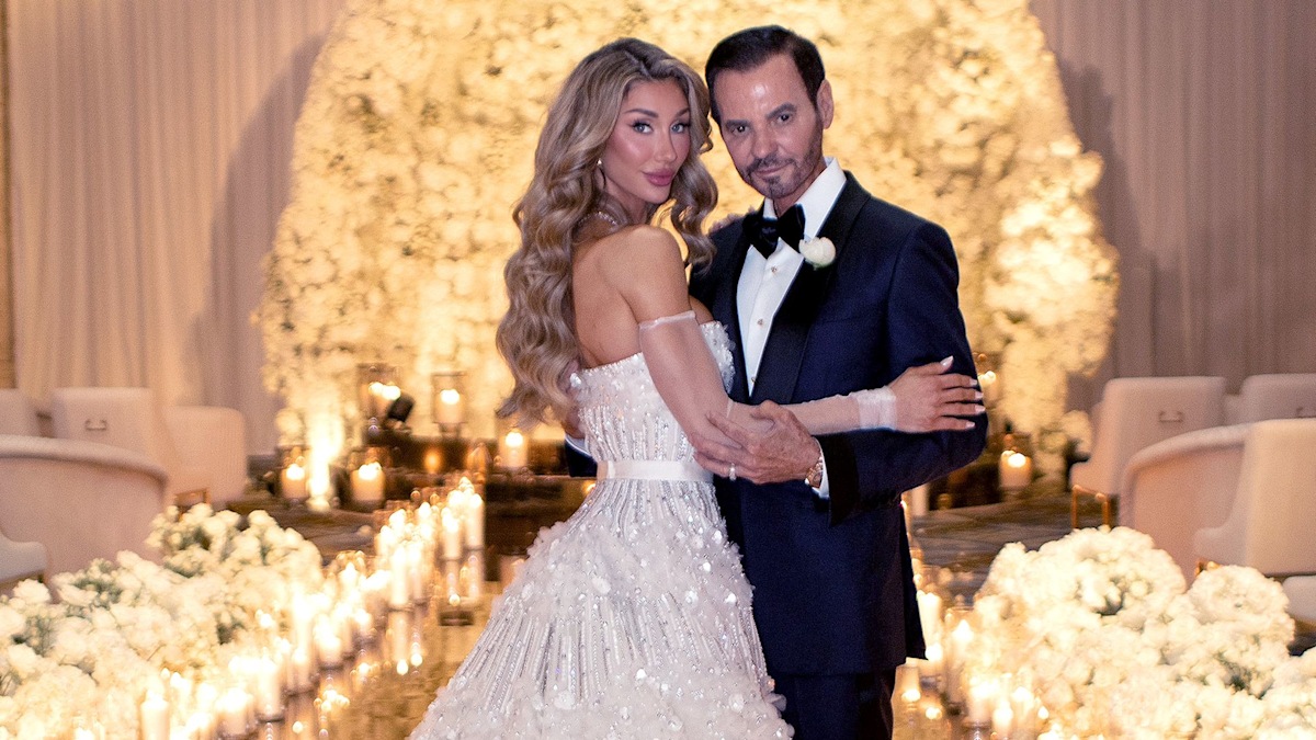 Inside the exuberant wedding of pharma CEO Richard Gonzalez and fashion influencer Sarah Rollins