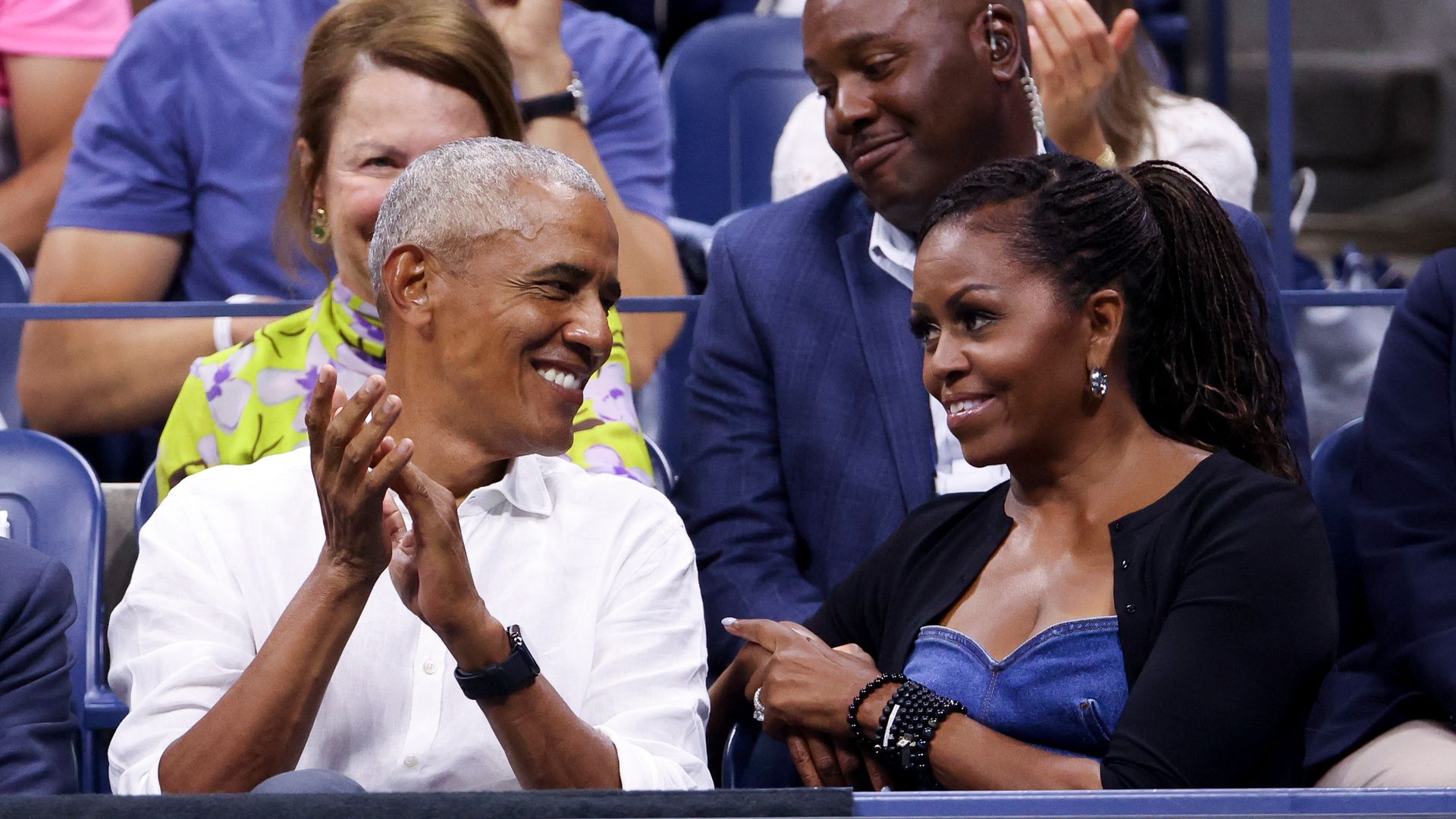 She set the record straight about her marriage to Barack