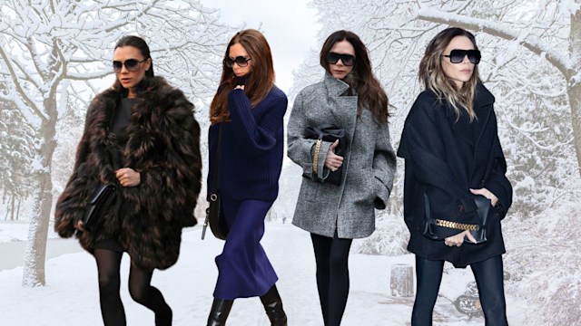 A Gallery of Victoria Beckham's best winter outfits