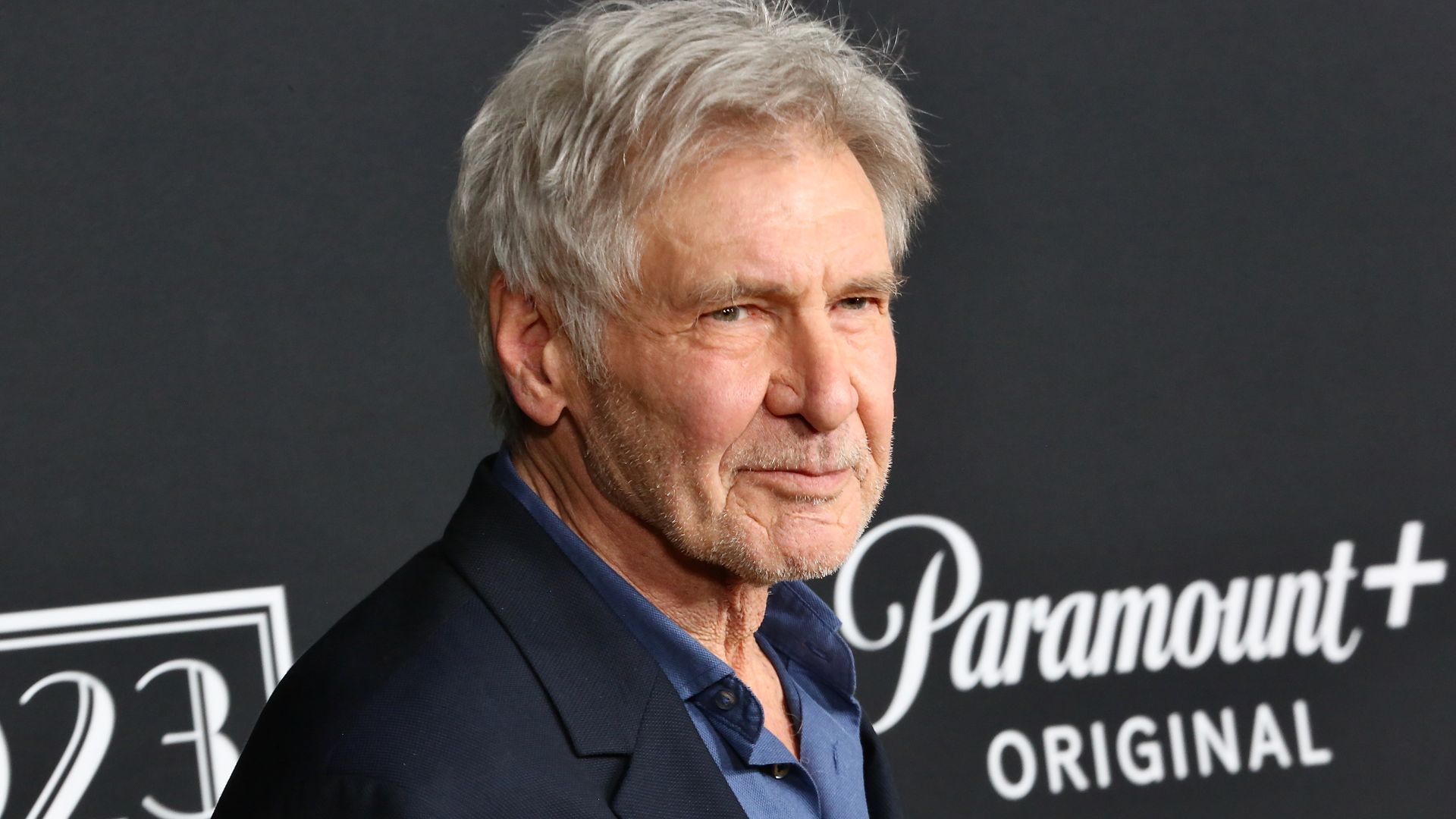 Harrison Ford attends the Los Angeles Premiere Of Paramount+'s "1923" at Hollywood American Legion on December 02, 2022 in Los Angeles, California