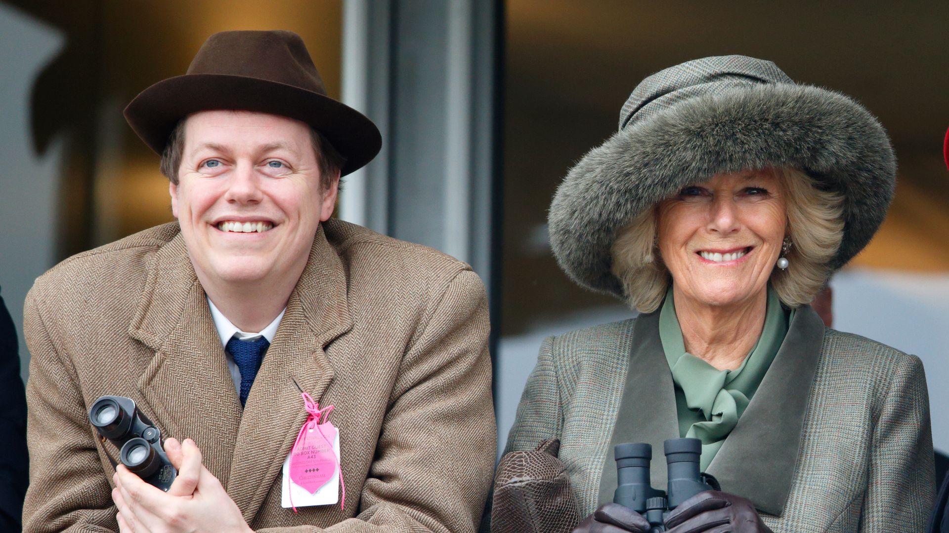 Queen Camilla and her son Tom