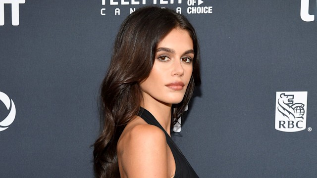 Kaia Gerber attends the premiere of "Saturday Night" during the 2024 Toronto International Film Festival at Royal Alexandra Theatre on September 10, 2024 in Toronto, Ontario