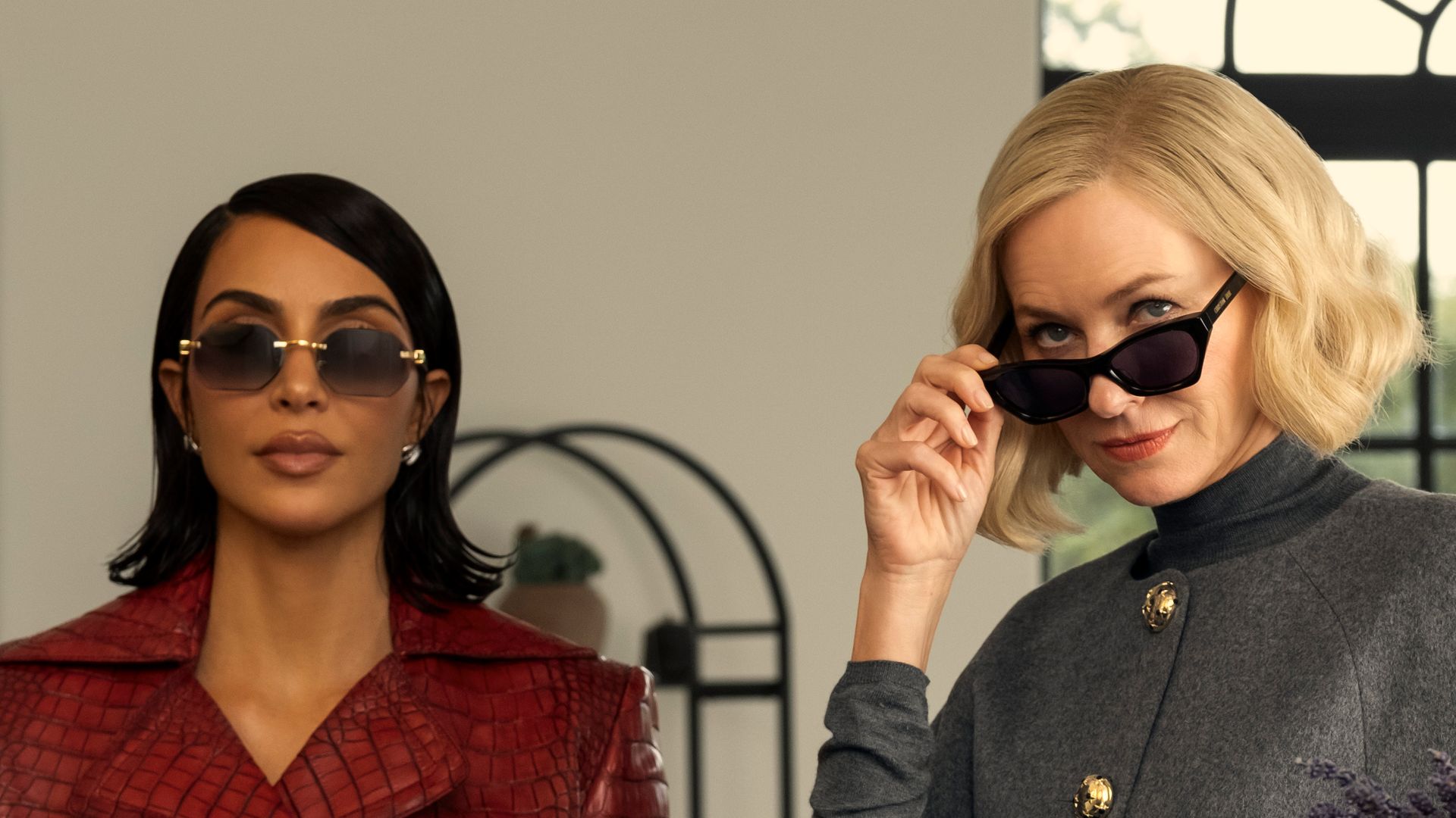 Kim Kardashian and Naomi Watts in All's Fair