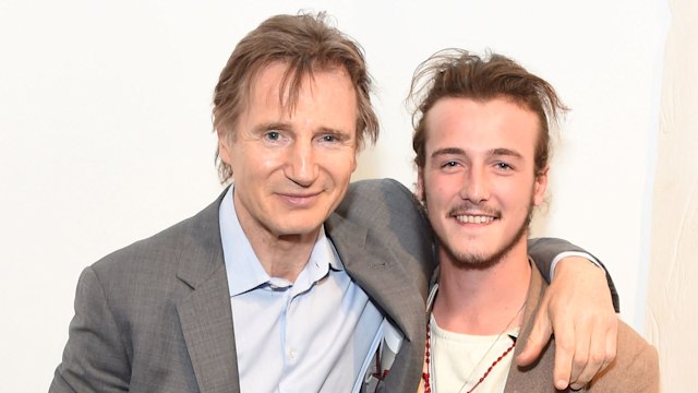 Liam Neeson and his son Michael 