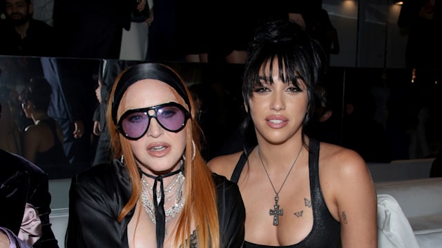 Madonna and Lourdes Leon attend the Tom Ford fashion show
