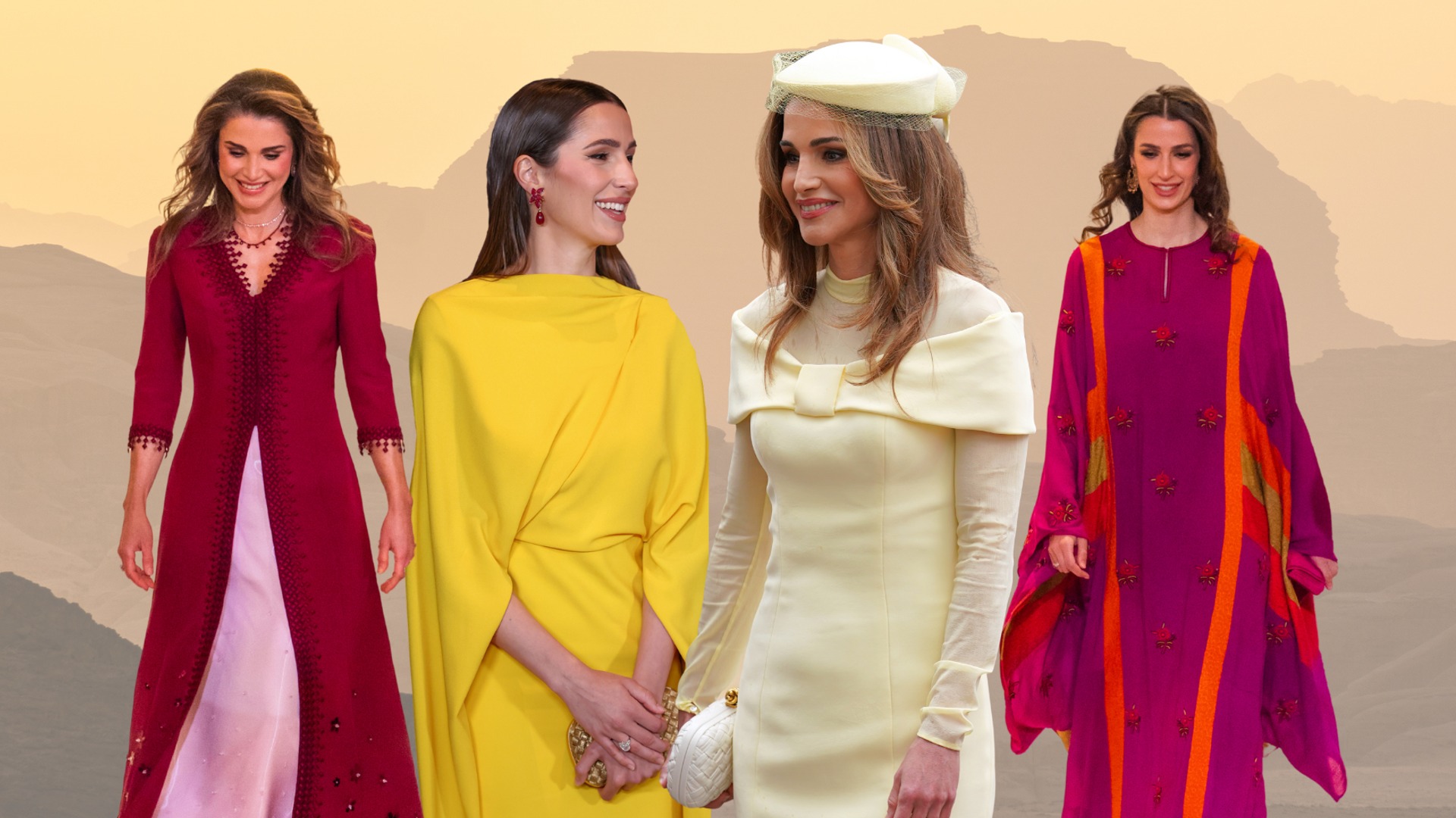 7 times Princess Rajwa cosplayed Queen Rania’s style