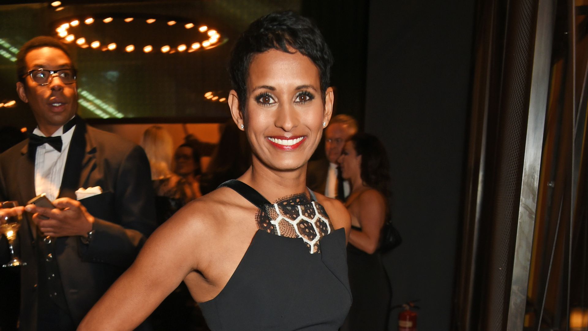 Naga Munchetty attends the National Television Awards in 2017