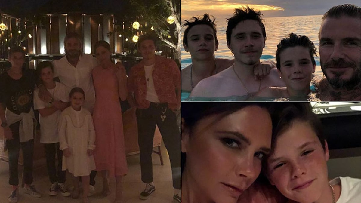 David Beckham shares sweet video from family holiday in Turks and ...