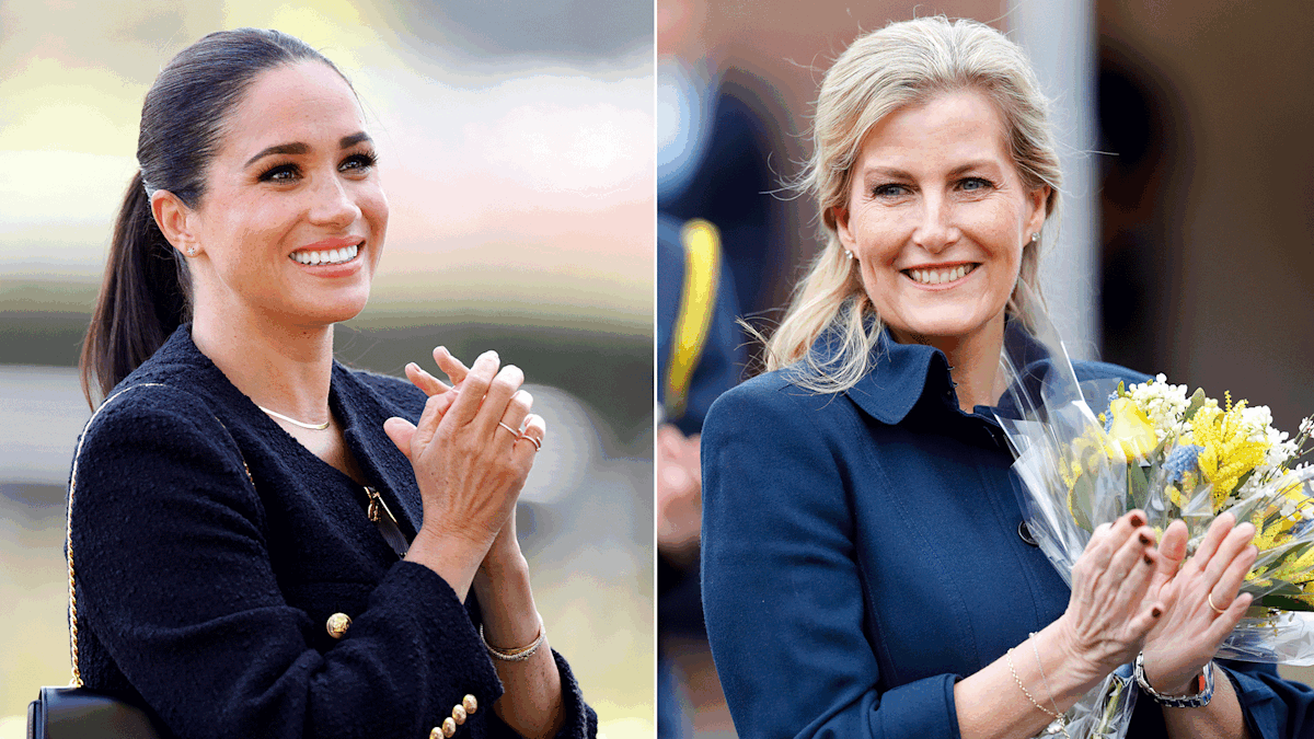 Duchess Sophie's rarely-worn £80k ring is identical to Meghan Markle's – unearthed photos