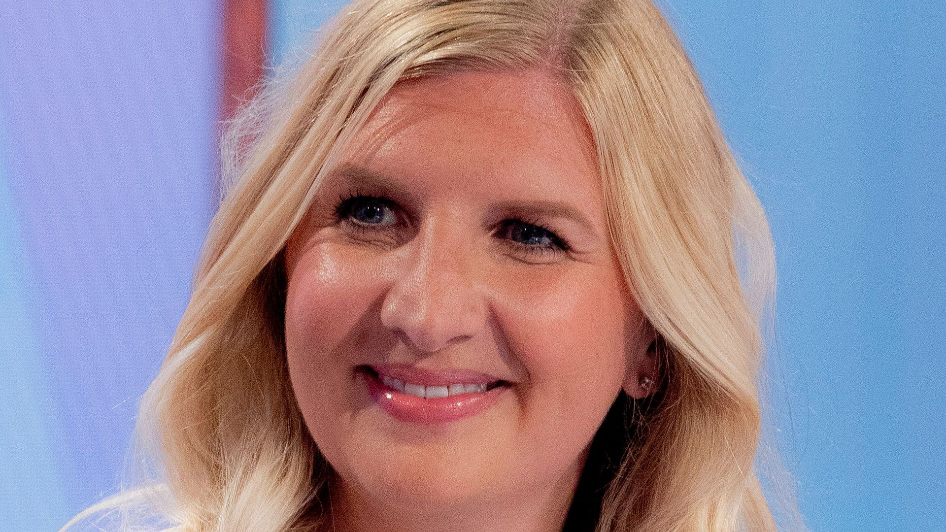 Rebecca Adlington looks like Barbie in flattering high street shorts