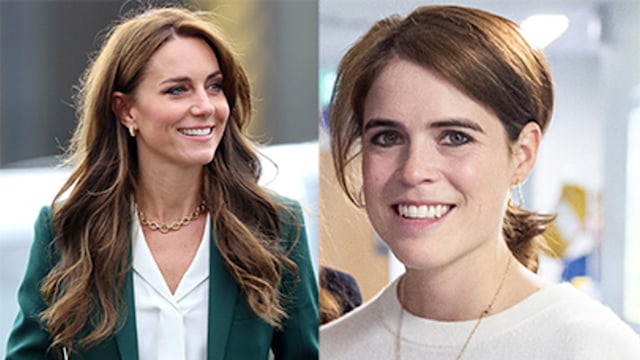 Princess Eugenie and Kate Middleton