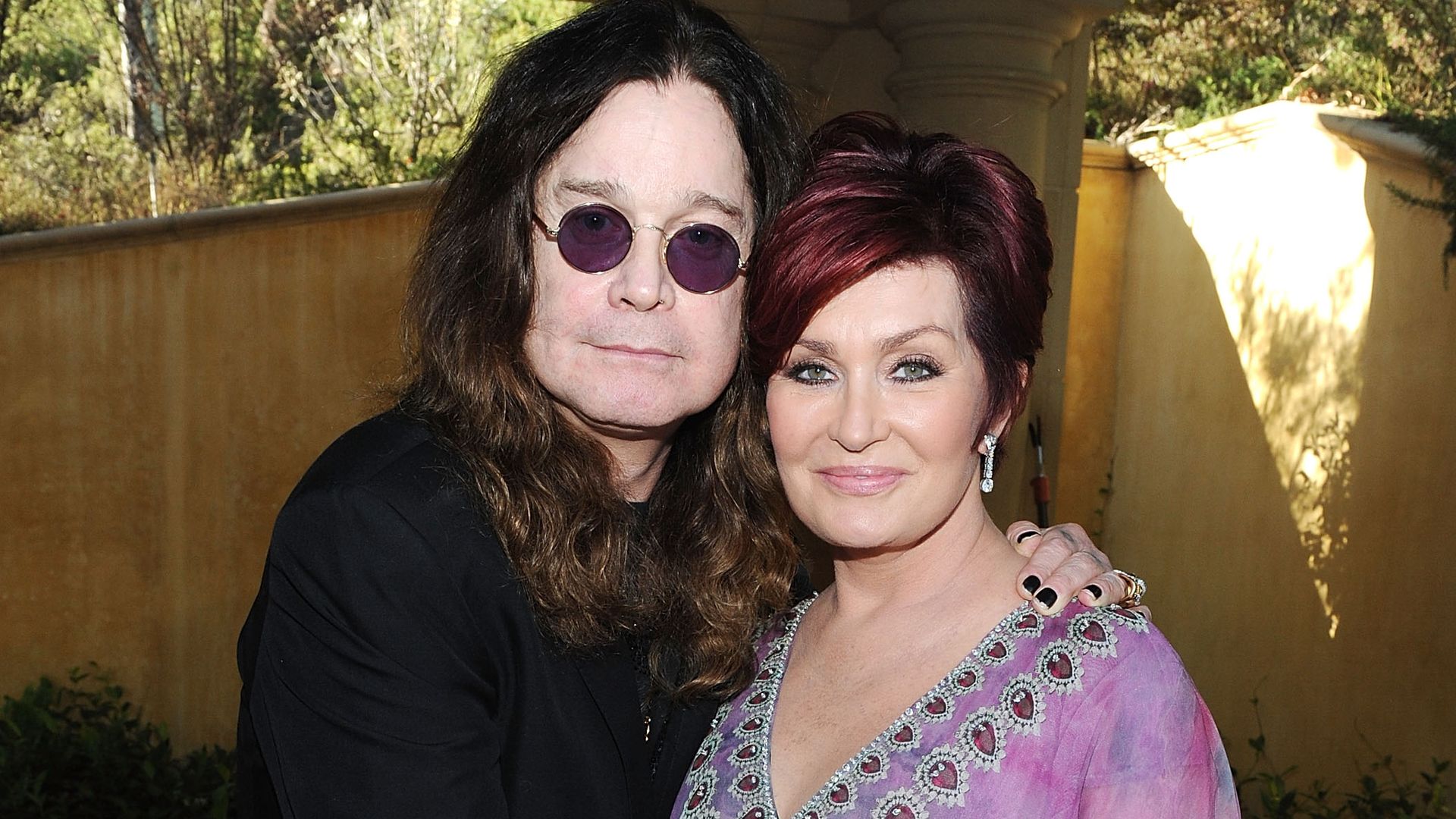 Ozzy Osbourne and Sharon Osbourne
