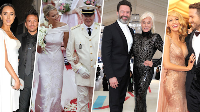Peter Andre, Princess Charlene, Hugh Jackman and Blake Lively with their partners